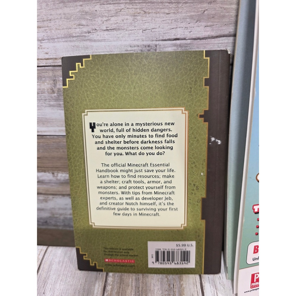 Minecraft Book Lot Essential Handbook Mastering Minecraft The‎ Griefers Revenge - Picture 6 of 9
